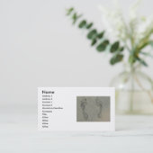 Prints Visitekaartje (Staand voorkant)