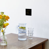 Prints voor aangepaste bedrijven - Black Gold Foil (Laag (Keuken))