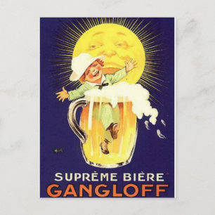 Prints voor alcoholhoudende dranken Briefkaart