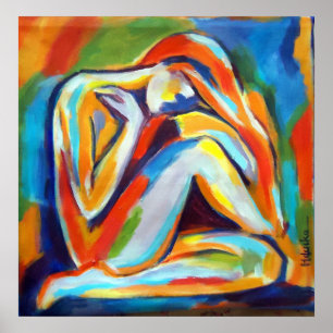 Prints voor fijne kunst - eenzaamheid