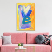 Prints voor het schilderen van de liefdeslentestap (Insitu (Woonkamer))