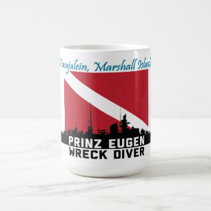 Prinz Eugen Wreck Diver Kwajalein Marshall Islands Koffiemok