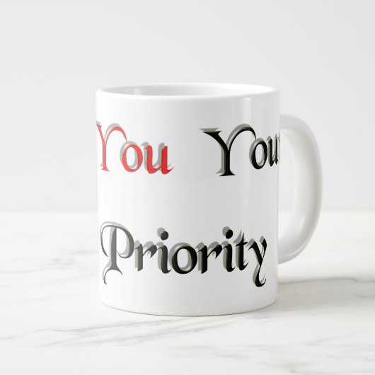 Prioriteit 1 extra grote beker (Voorkant rechts)