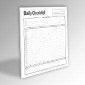 Priority Daily Checklist-Notitieblok Notitieblok