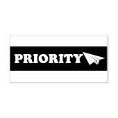 Priority Rubber Stamp Rubberstempel (Afrduk)