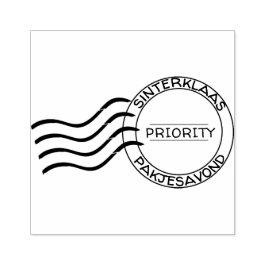 Priority stempel voor Sinterklaaspakjes