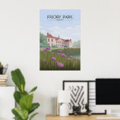 Priory Park Reigate Reisposter Poster (Thuiskantoor)