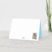 Pris Une Carte De Voeux De Poisson (Verso)