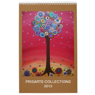 PRISARTS TREE OF LIFE PAINTINGS CALENDAR 2012 KALENDER