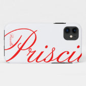 Priscilla - beau coque iphone (Dos (Horizontal))