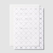 Priscilla Classic Wedding Save the Date Vellum Uitnodigingen (Offset (Uitnodiging))