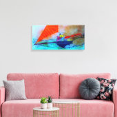 prise dans la toile de voile djib imprimé (Insitu(Salon))