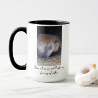 Prise de la tasse à main gauche facile