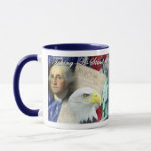 Prise d'une tasse de café de support (Gauche)