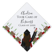 Prise en charge des affaires Major Brunette Girl