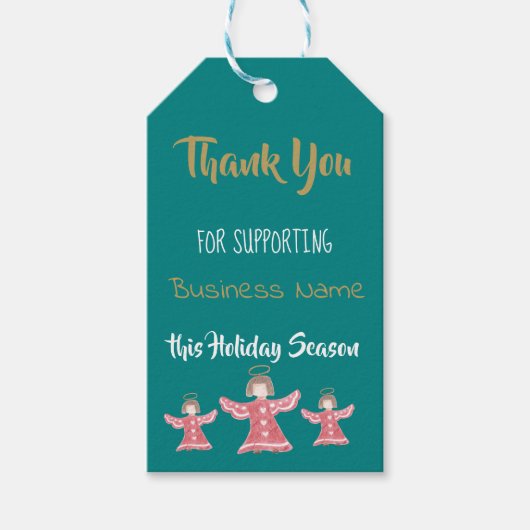 Prise en charge des étiquettes cadeaux de nom de p (Devant)