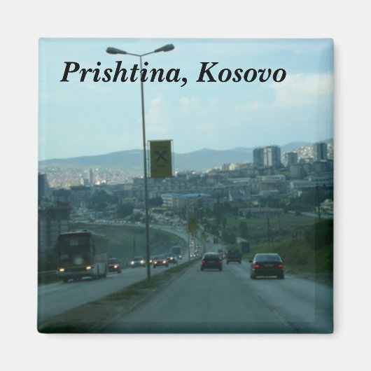 Prishtina, Kosovo Magneet (Voorkant)