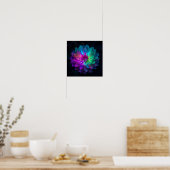 Prism Bloemblaadjes Poster (Keuken)