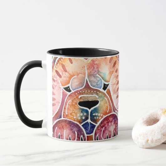 PRISM Chow - 11 oz Mok (Met donut)