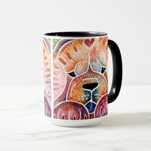 PRISM Chow - 15 oz Mok (Voorkant rechts)