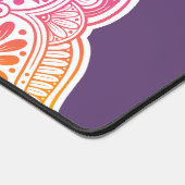 Prism Flower Mandala Desk Mat (Coin)