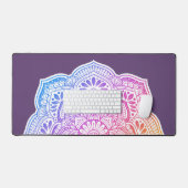 Prism Flower Mandala Desk Mat (Clavier et souris)
