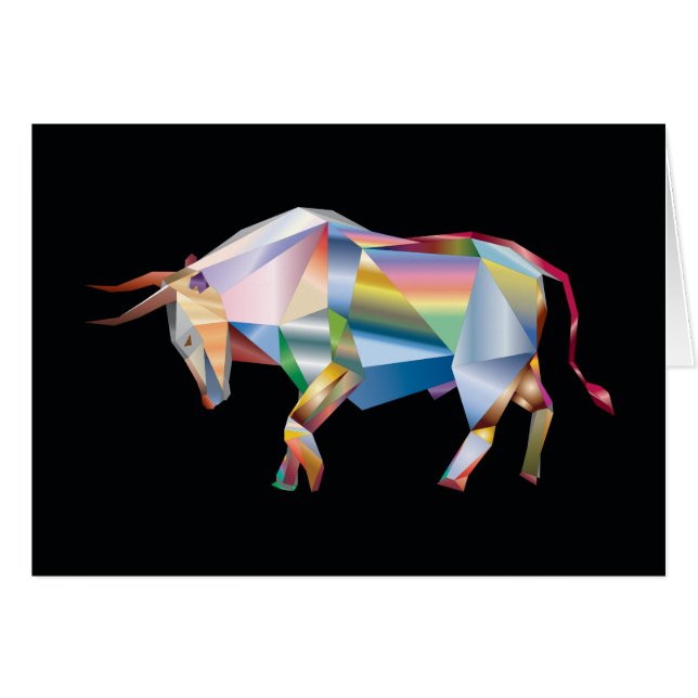 Prism Stier Regenboog Abstract Fab (Voorkant Horizontaal)