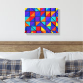 Prism Tile Canvas Afdruk (Insitu (Slaapkamer))