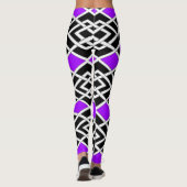 Prisma ( Paars ) Leggings (Achterkant)