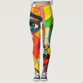 “Prismara” - Fragmenten van haar vlam Leggings (Voorkant)