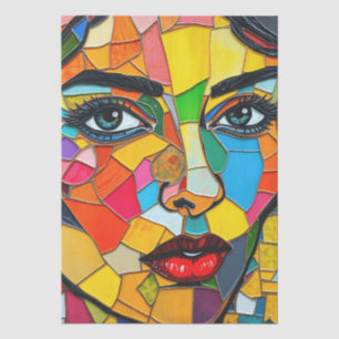 “Prismara” - Fragmenten van haar vlam Tissuepapier