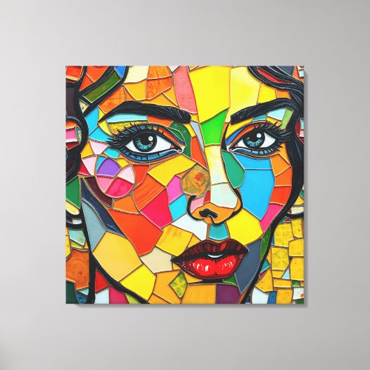 “Prismara” - Fragments of Her Flame Canvas Afdruk (Voorkant)