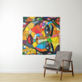 “Prismara” - Fragments of Her Flame Wandkleed (In Situ (horizontaal))