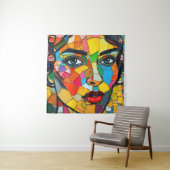 “Prismara” - Fragments of Her Flame Wandkleed (In situ)