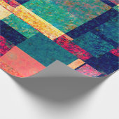 Prismatic Blocks – Modern Abstract Geometric Cadeaupapier (Hoek)