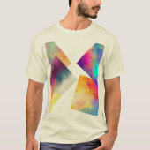 Prismatic Burst Gradient T-shirt (Voorkant)