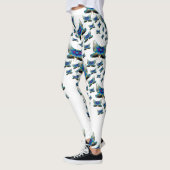 Prismatic Butterfly Cascade Leggings (Gauche)