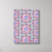 Prismatic Current: Abstract Flow Art Canvas Afdruk (Voorkant)