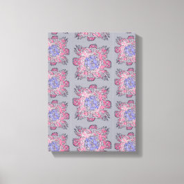 Prismatic Current: Abstract Flow Art Canvas Afdruk