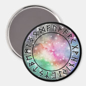 Prismatic Galaxy Rune Circle [00. blank] Magneet (Voorkant / Achterkant)