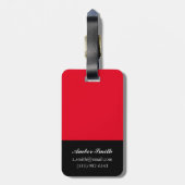 Prismatic II Bagagelabel (Achterkant verticaal)