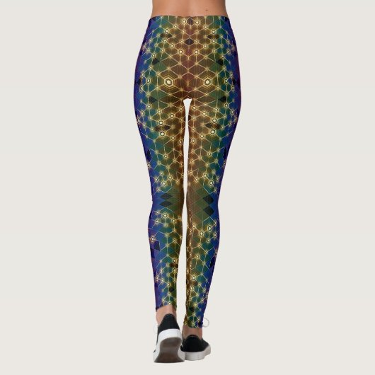 Prismatic Luciferin - Leggings by Vibrata (Dos)