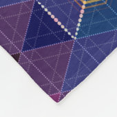 Prismatic Lucifern Fleece Deken (Hoek)