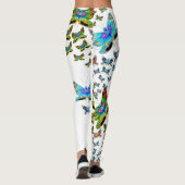 Prismatic Rainbow Butterfly Leggings (Achterkant)