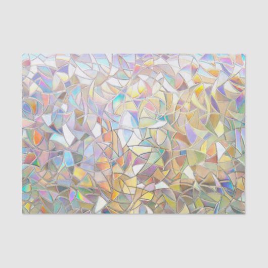 Prismatic Stained Glass Effect - Rainbow Prismatic Tissuepapier (Voorkant)