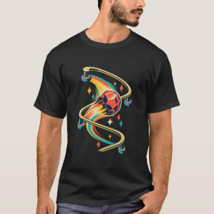 Prismatisch Flipper Meteor Retro T-Shirt