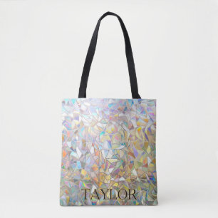 Prismatisch Glas-in-Lood Effect - Regenboog Prisma Draagtas