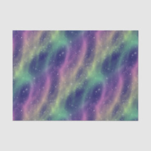 Prismatisch noorderlicht: tissuepapier