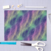 Prismatisch noorderlicht: tissuepapier (Craft)