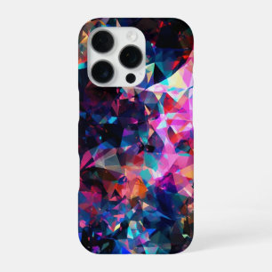 Prismatisch Spectrum–Abstracte Kristal Mozaïek Ont iPhone 16 Pro Hoesje